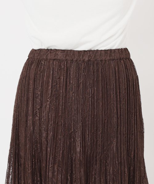 IENA（イエナ） スカート レースプリーツスカート : ZOZOTOWN Yahoo!店