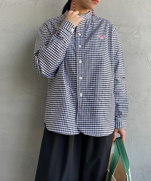 DANTON シャツ ブラウス　36 Danton 「DANTON」 長袖ブラウス 36 ホワイト レディース