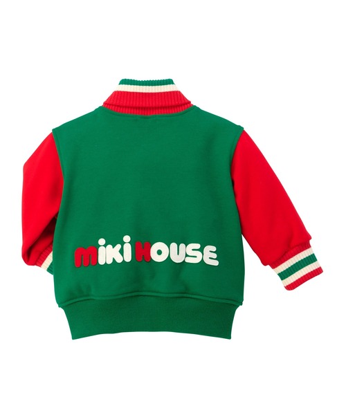MIKI HOUSE（ミキハウス） コート アウター ロゴジャンパー キッズ
