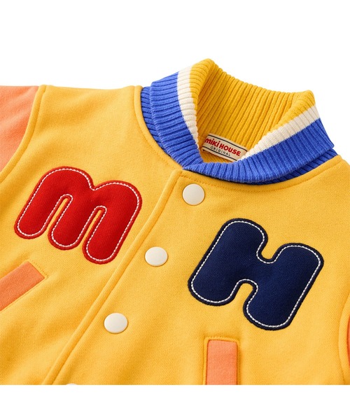 MIKI HOUSE（ミキハウス） コート アウター ロゴジャンパー キッズ