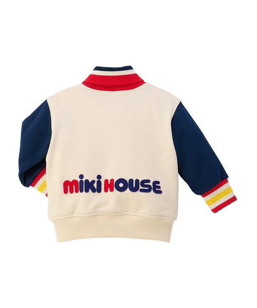 MIKI HOUSE（ミキハウス） コート アウター ロゴジャンパー キッズ