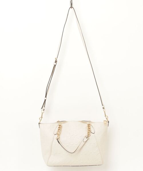 COACH 「COACH」 2WAYバッグ - ホワイト レディース : ZOZOTOWN