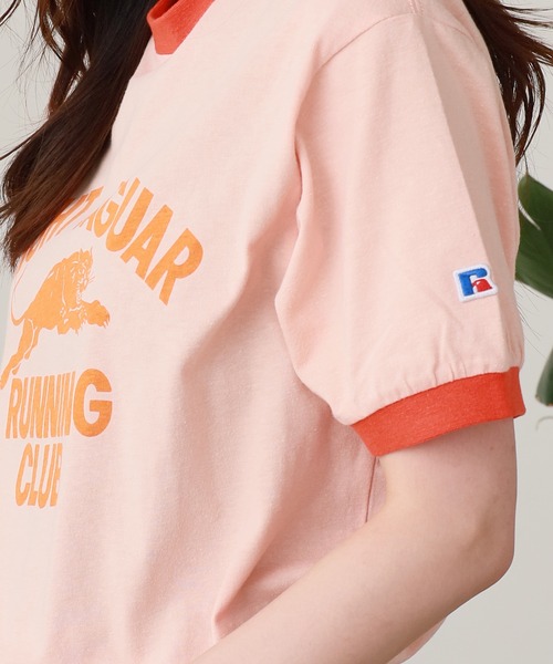 tシャツ Russell Athletic/ラッセルアスレティック Kids Tri-Blend Classic Ringer Tシャツ 3色展開 レ