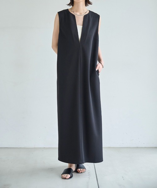 meilmada ワンピース キーネックロングワンピース : ZOZOTOWN Yahoo!店