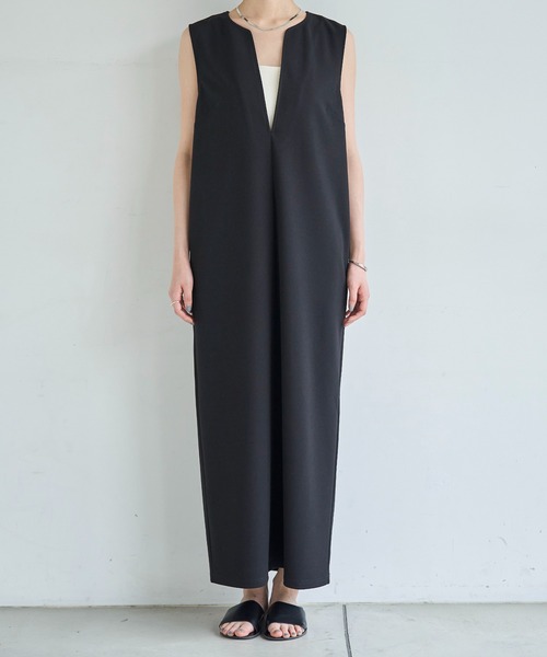 meilmada ワンピース キーネックロングワンピース : ZOZOTOWN Yahoo!店