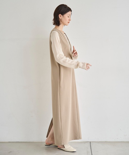 meilmada ワンピース キーネックロングワンピース : ZOZOTOWN Yahoo!店