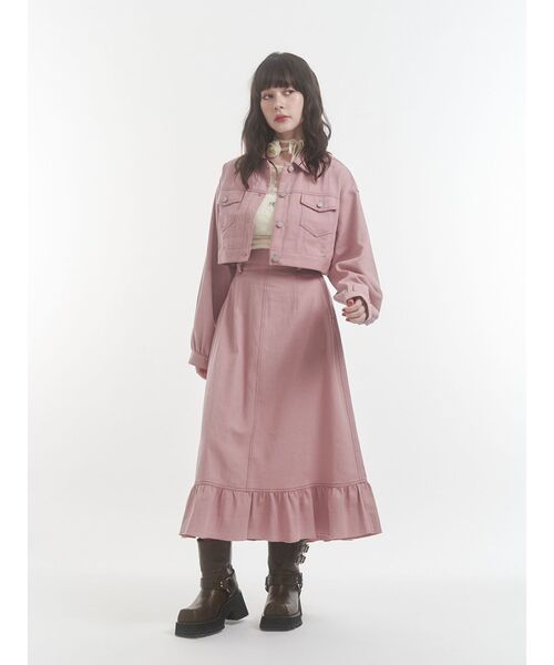 jouetie ワンピース マルチWAYセットアップ デニムジャケット Aライン