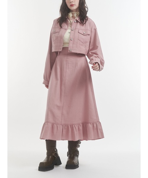 jouetie（ジュエティ） ワンピース マルチWAYセットアップ デニム