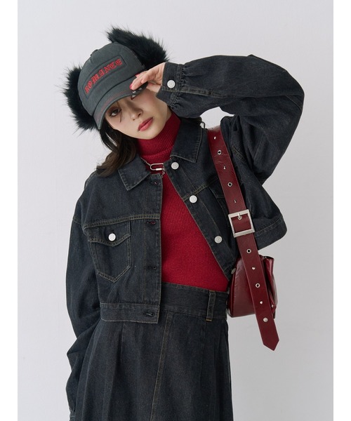 jouetie（ジュエティ） ワンピース マルチWAYセットアップ デニム