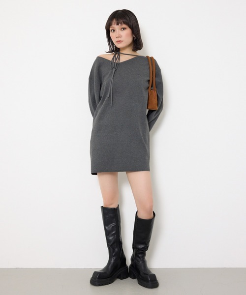 即購入⭕️美脚チートブーツ スクエア トゥニー ブーツ ロングブーツ　SLY 美脚チートブーツ】SQUARE TOE KNEE BOOTS スクエアトゥ ニー ブーツ