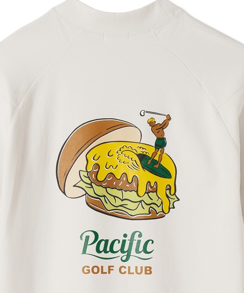 Pacific GOLF CLUB tシャツ MOCK-NECK BIG TEE HALF SLEEVE