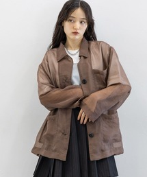 ブラウス シャツ ルーズシアーシャツカバーオール レディース｜ZOZOTOWN Yahoo!店