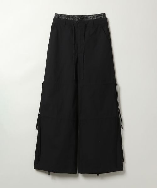 「JEANASIS」 カーゴパンツ MEDIUM ブラック レディース