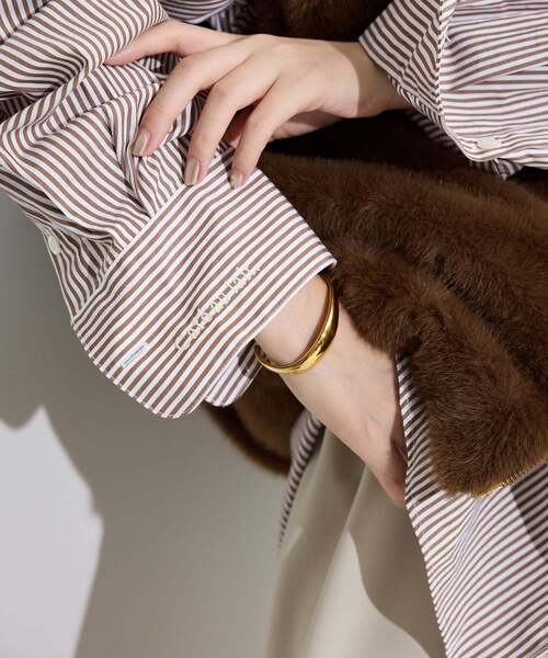 SLOBE IENA シャツ　黄色 SLOBE IENA ブラウス シャツ フロントスキッパーラッフル