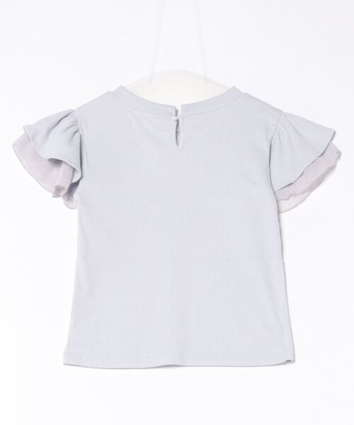 「MIIA」 半袖カットソー FREE オフホワイト レディース_画像2