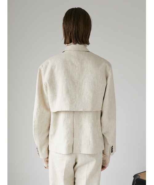 「LA PEAU DE GEM」 ボレロ 38 ベージュ レディース_画像7