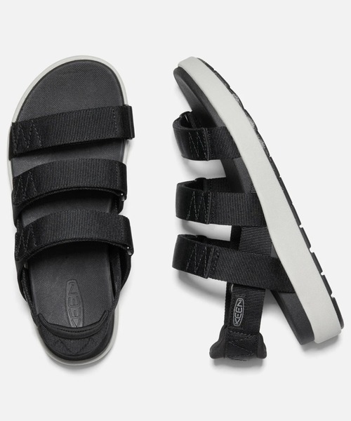 「KEEN」 フラットサンダル 23.5cm ブラック レディース_画像9