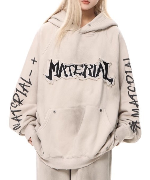 パーカー MATERIALIZEDロゴスウェットパーカー メンズ レディース 
