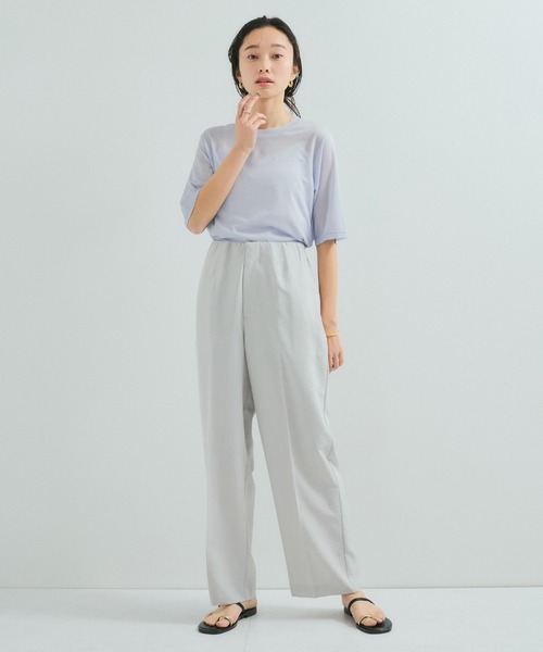 「LE CERCLE par rope'」 半袖Tシャツ FREE ブラック レディース_画像4