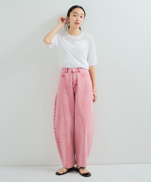 「LE CERCLE par rope'」 半袖Tシャツ FREE ブラック レディース_画像6