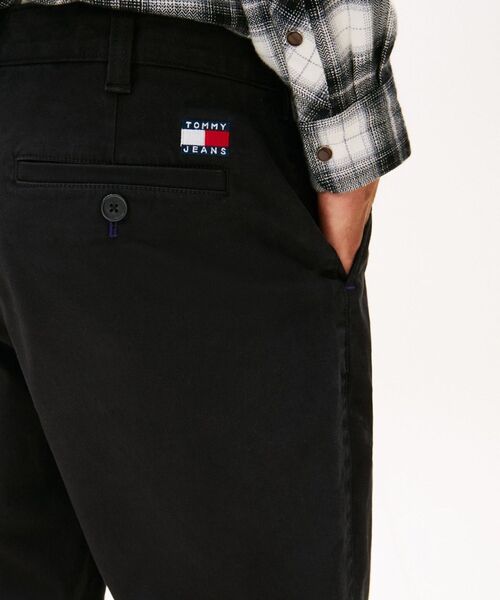 TOMMY JEANS チノパン ソフトツイルチノパンツ メンズ : ZOZOTOWN