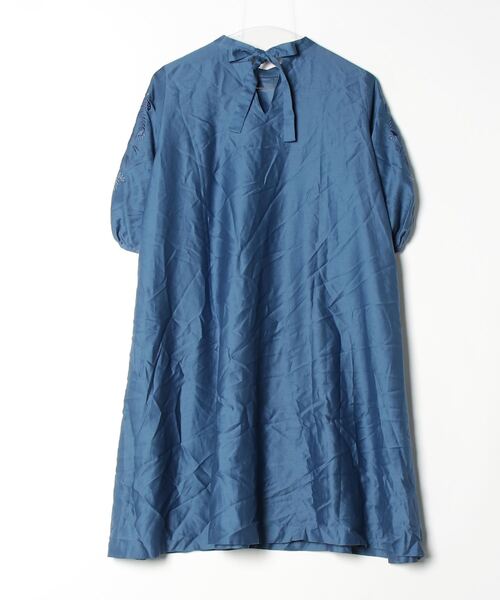 「l'atelier du savon」 半袖ワンピース FREE ブルー レディース_画像2