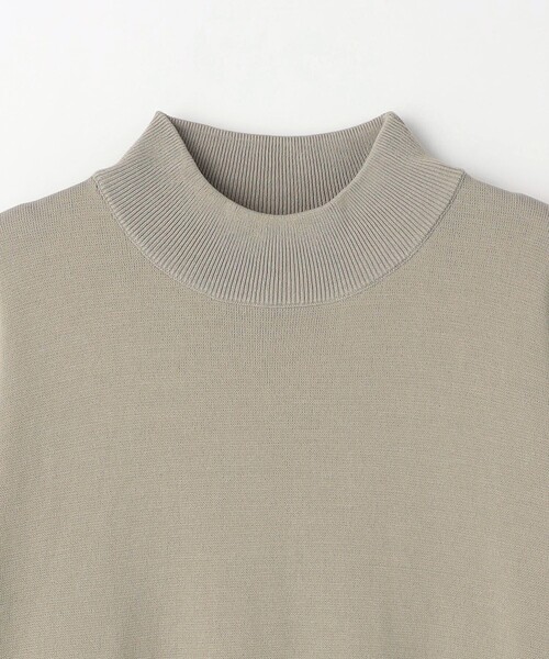 A DAY IN THE LIFE セーター ニット ハイゲージ ミラノリブ モック