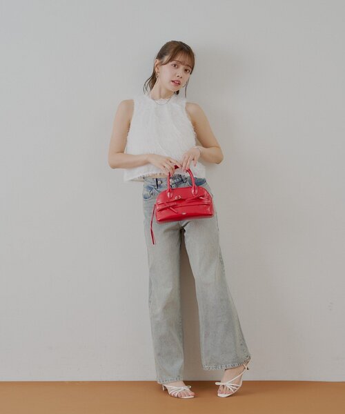 「Chico」 ノースリーブトップス FREE アイボリー レディース_画像5