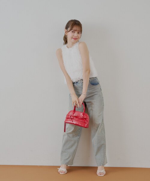 「Chico」 ノースリーブトップス FREE アイボリー レディース_画像8