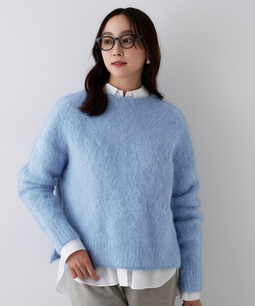 UNTITLED（アンタイトル） ニット セーター 「ゆったり/モヘヤニット