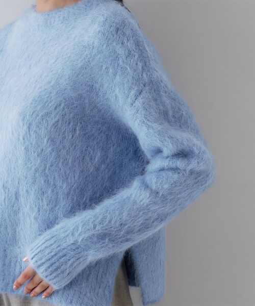 UNTITLED（アンタイトル） ニット セーター 「ゆったり」アルパカ混