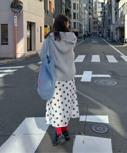 PILIT ニット セーター ケーブルニットフーディ レディース : ZOZOTOWN