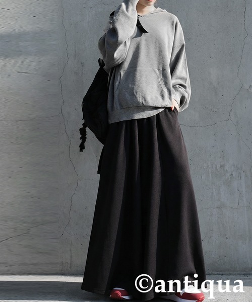 antiqua（アンティカ） パンツ ワイドイージーパンツ レディース