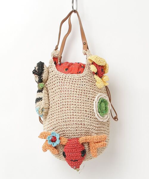 TSUMORI CHISATO（ツモリチサト） かごバッグ - ベージュ レディース