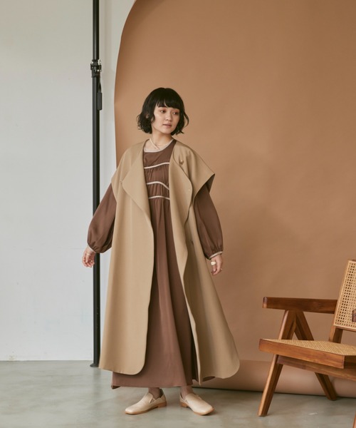 moi tytto（モイテュット） コート FREE ブラウン レディース