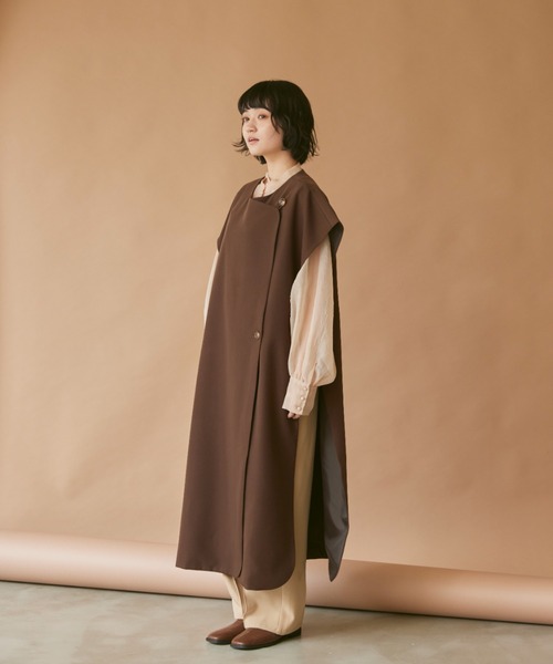 moi tytto（モイテュット） コート FREE ブラウン レディース