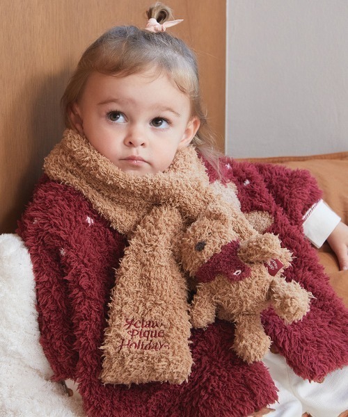 gelato pique（ジェラートピケ） マフラー 「HOLIDAY」「KIDS