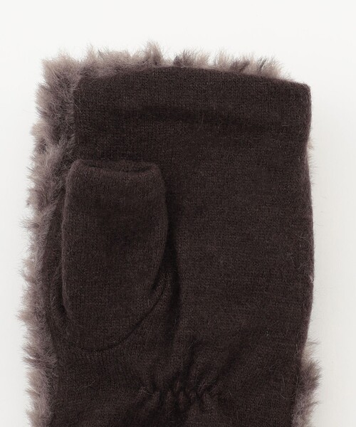 「ANY」 手袋 F グレー レディース_画像3