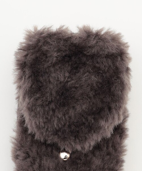 「ANY」 手袋 F グレー レディース_画像4