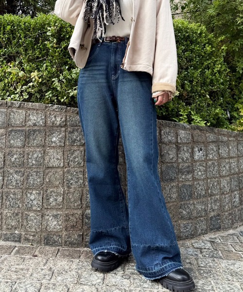 ダブルフレア　パンツ2点専用です‼️ スラブオックス フレアパンツ2［size SHORT/TALLあり］