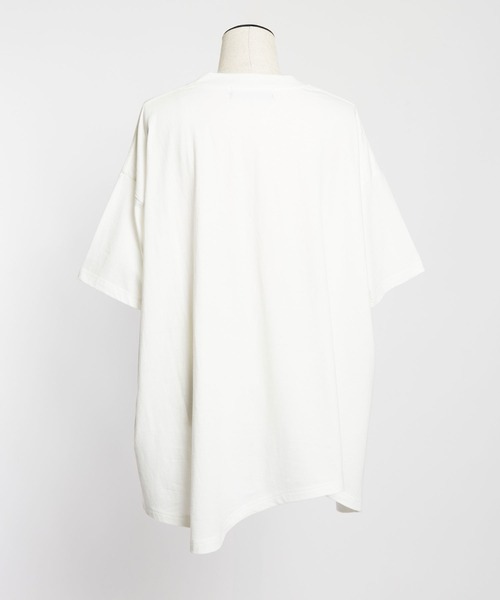 「gomme」 半袖Tシャツ MEDIUM ホワイト レディース_画像7