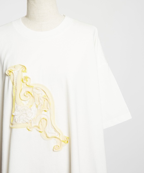 「gomme」 半袖Tシャツ MEDIUM ホワイト レディース_画像9