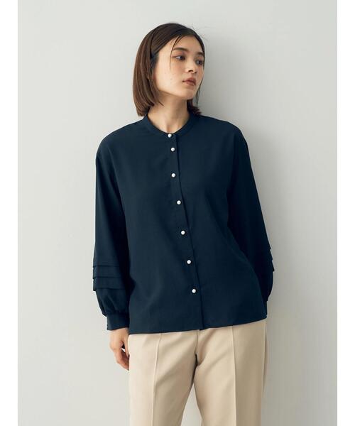 「YECCA VECCA」 長袖ブラウス FREE ブラック レディース_画像2