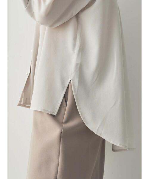 「YECCA VECCA」 長袖ブラウス FREE ブラック レディース_画像9