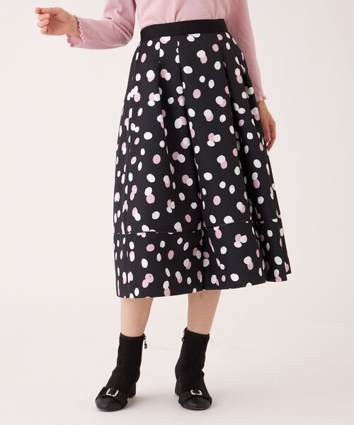 TO BE CHIC（トゥー ビー シック） スカート ランダムドット