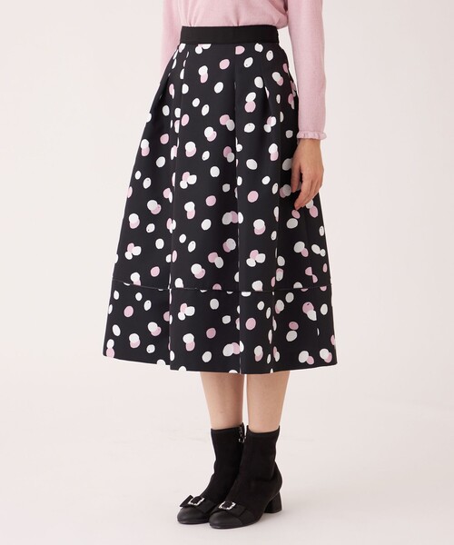 TO BE CHIC（トゥー ビー シック） スカート ランダムドット