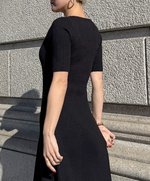 新品未使用JENNEニットワンピース JENNE」 ニットワンピース SMALL ブルー レディース : ZOZOTOWN Yahoo