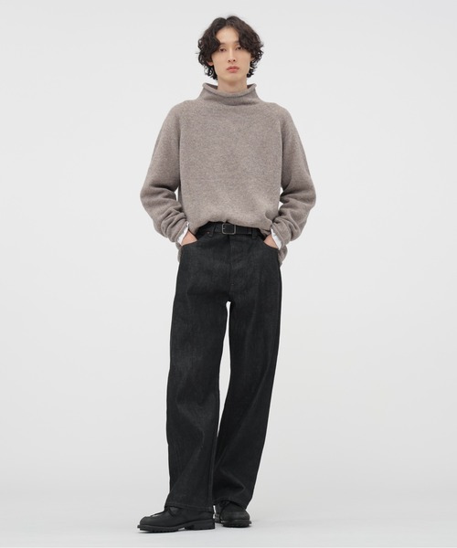 MHL.（エムエイチエル） セーター ニット DRY WOOL KNITWEAR メンズ