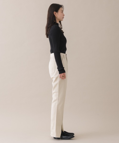 「NEUNA」 デニムパンツ SMALL ブラック レディース_画像8