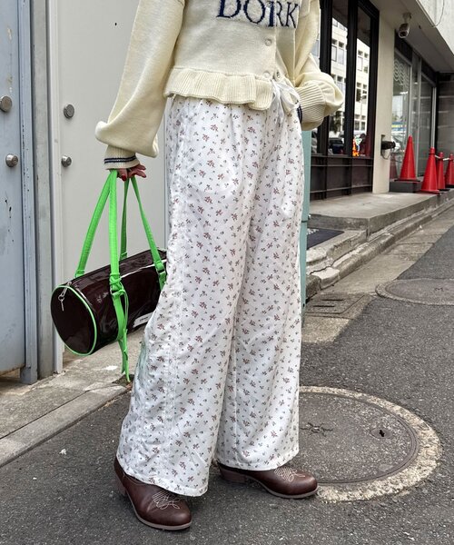 CIAOPANIC（チャオパニック） パンツ 「neutral by ciaopanic」花柄